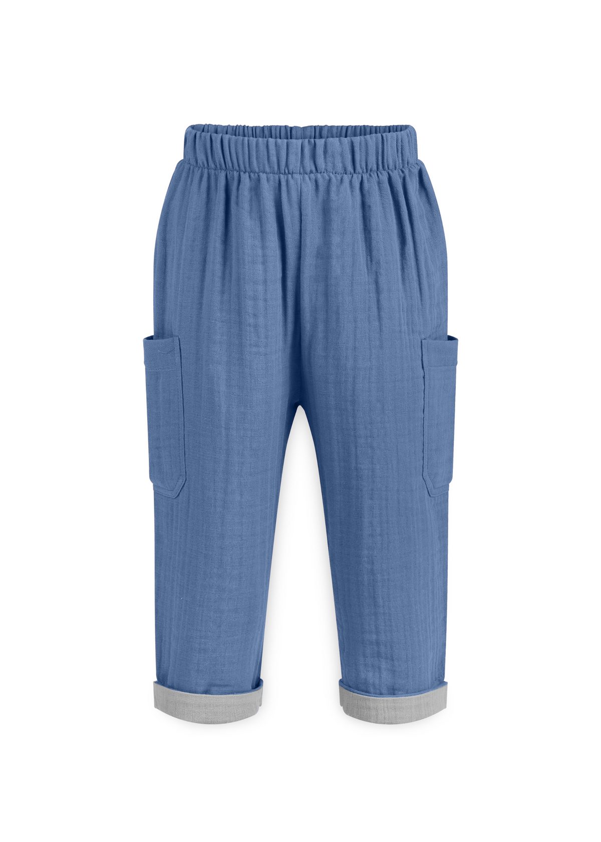 Mababu zweifarbige Musselin-Hose aus Bio-Baumwolle – Bild 25