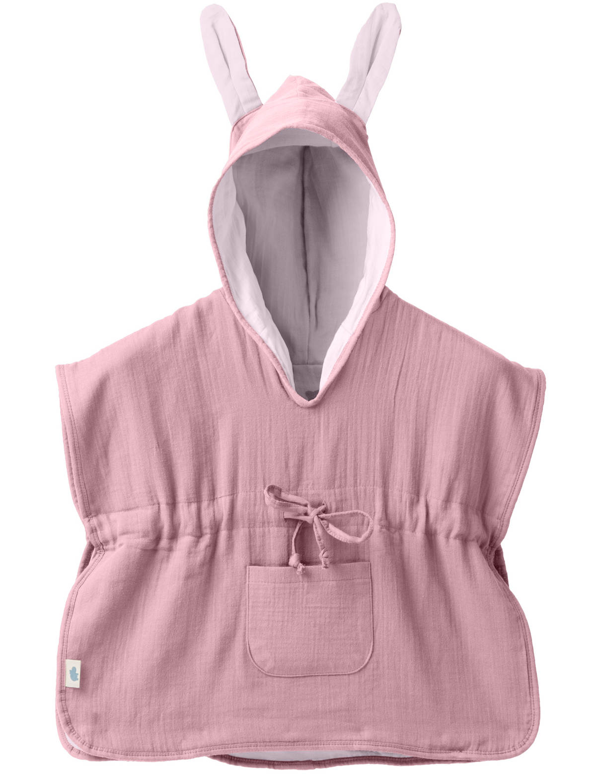 Mababu Badeponcho mit Hasenohren aus Bio-Musselin – Bild 14