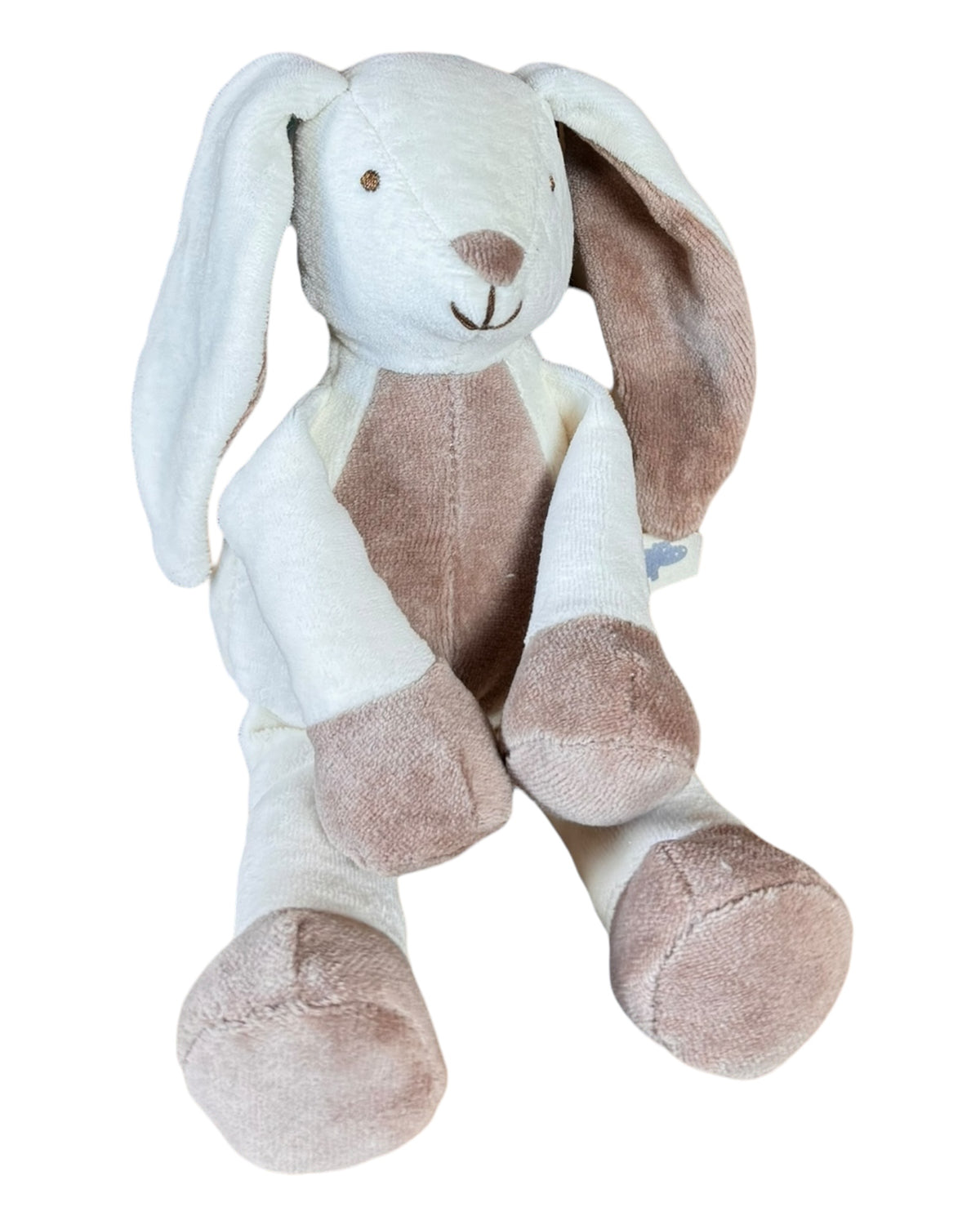 Mababu Kuscheltier Hanni der Harmoniehase aus Bio-Baumwolle in Naturweiß – Bild 2