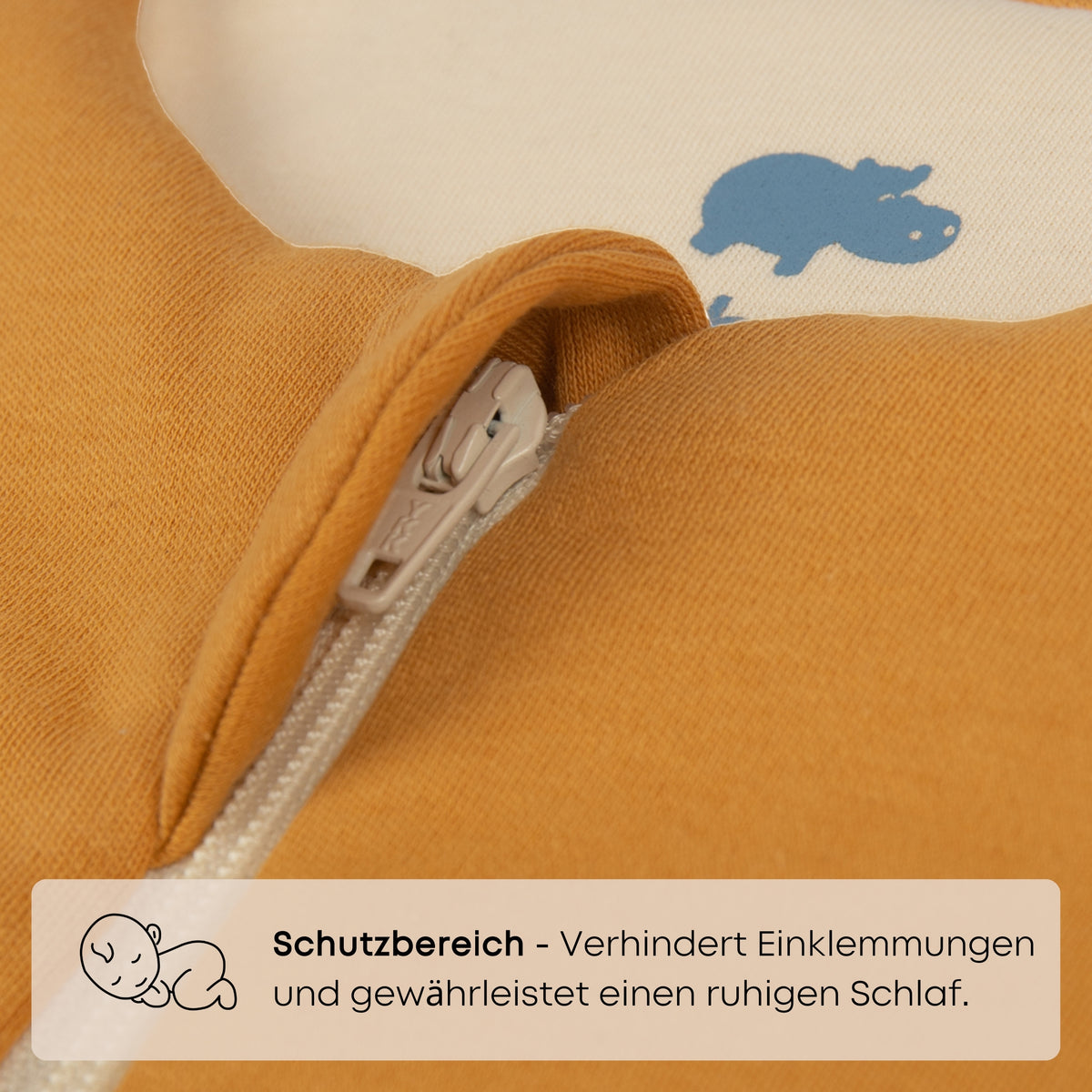Mababu Schlafsack mit Füßen aus Bio-Baumwolle – Bild 41