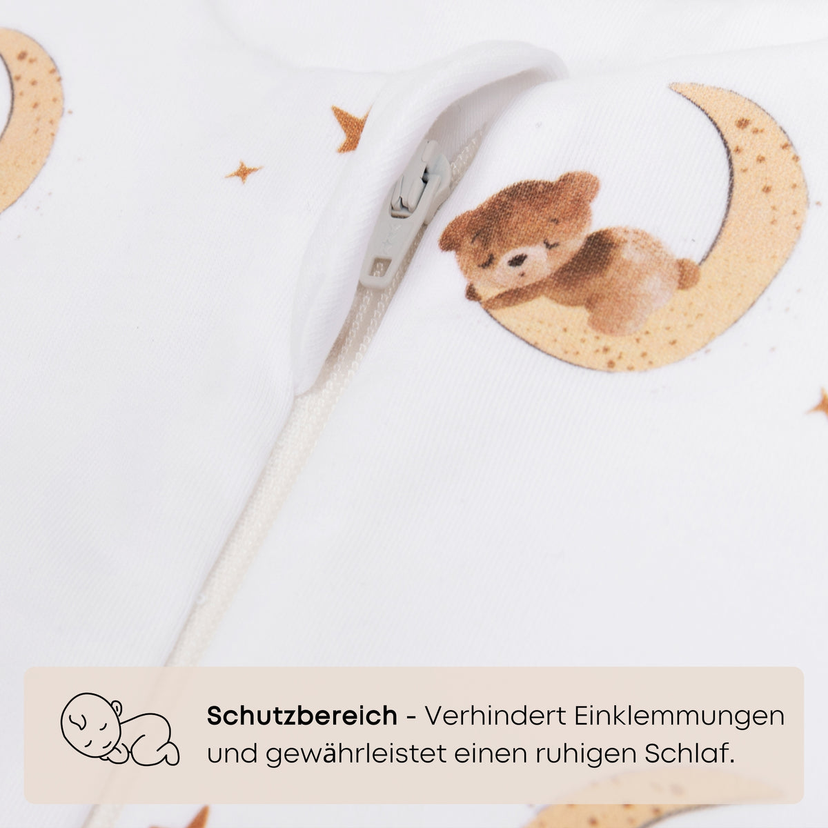 Mababu Schlafsack mit Füßen aus Bio-Baumwolle – Bild 29