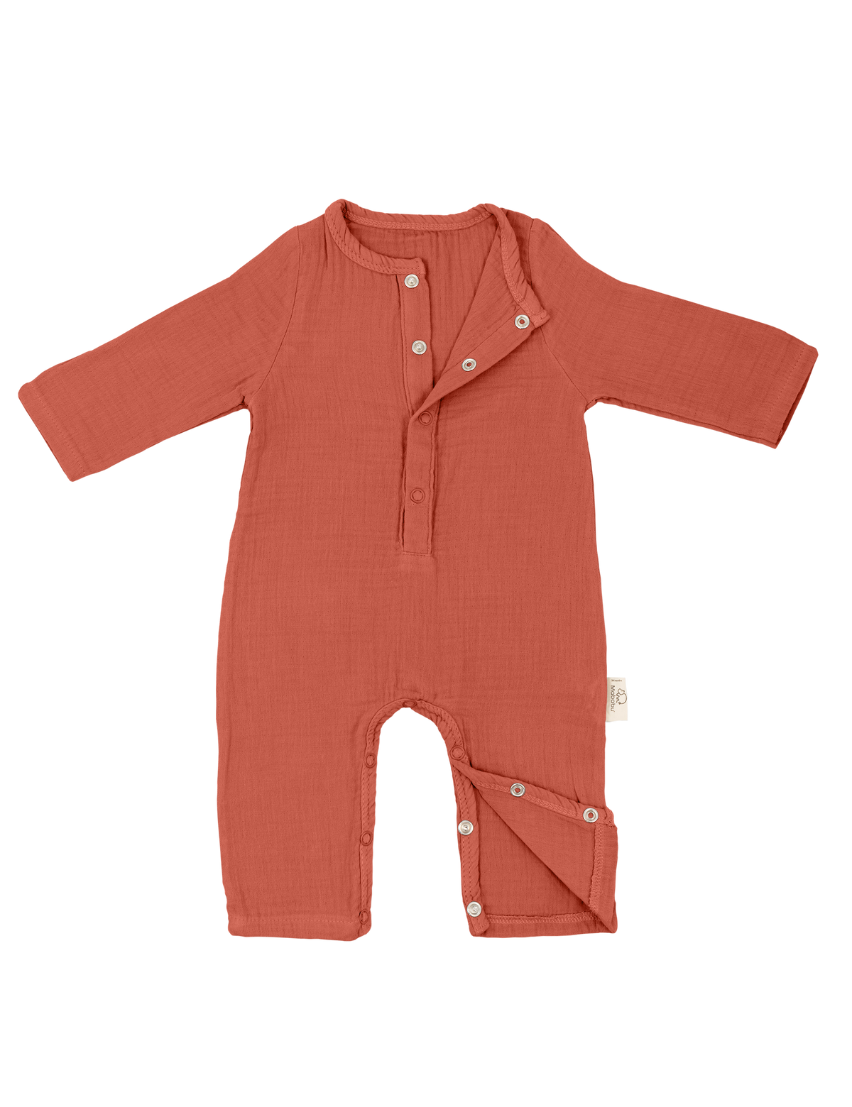 Mababu Strampler-Set mit Mütze und Dreieckslätzchen aus Bio-Musselin – Bild 30