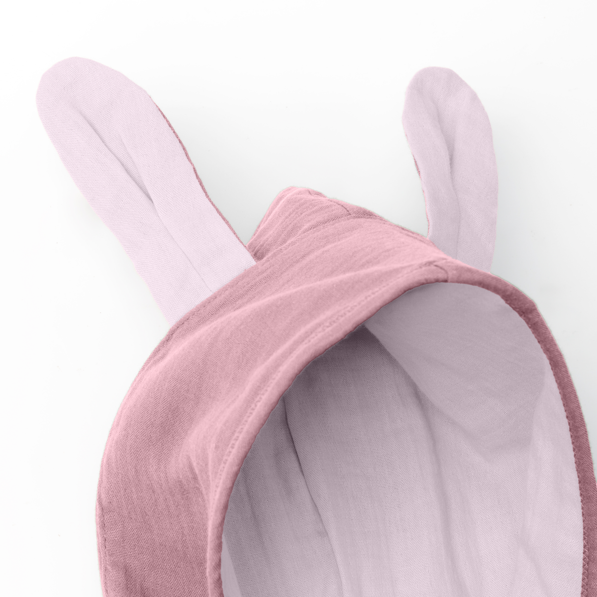Mababu Badeponcho mit Hasenohren aus Bio-Musselin – Bild 15
