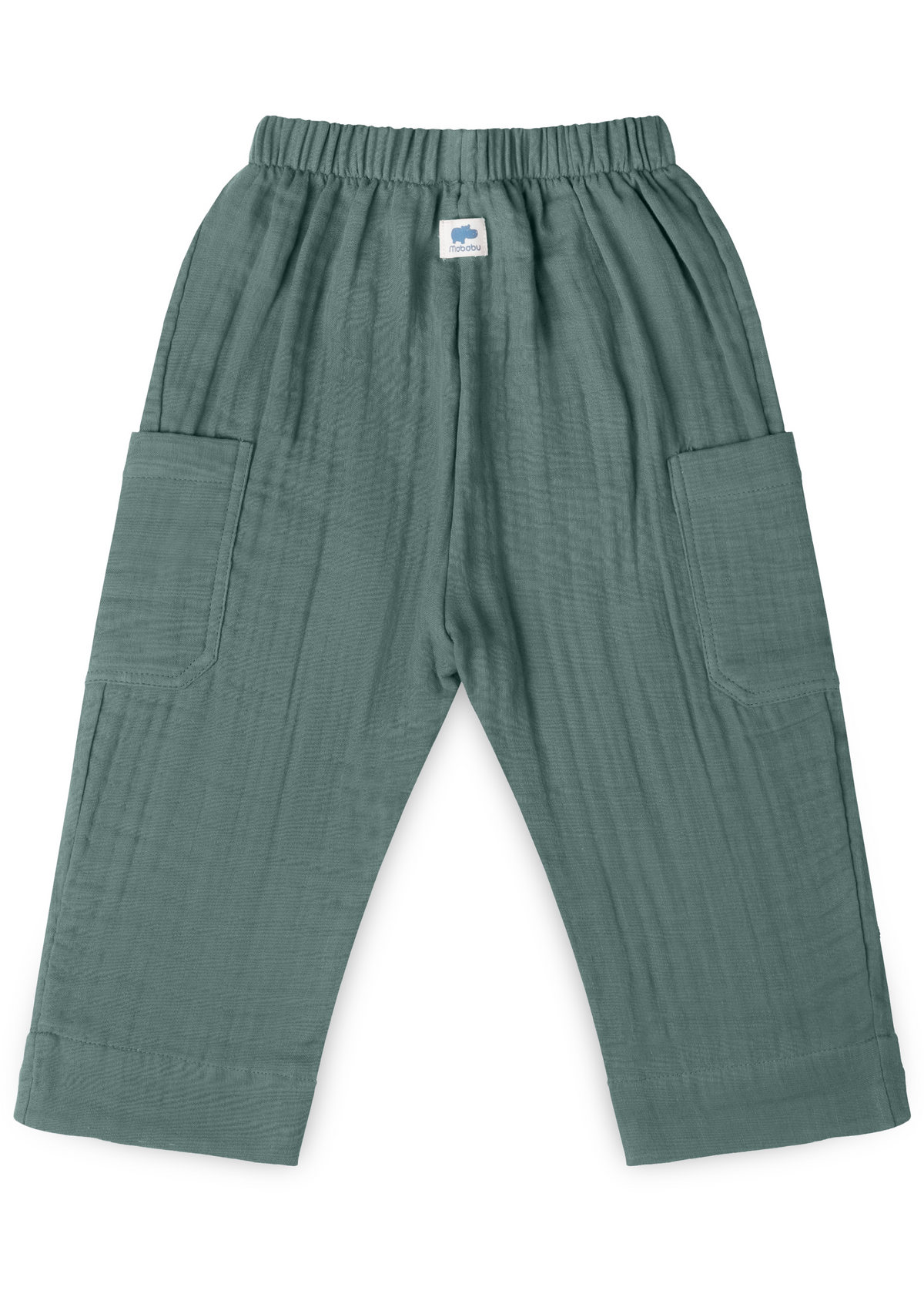 Mababu zweifarbige Musselin-Hose aus Bio-Baumwolle – Bild 16