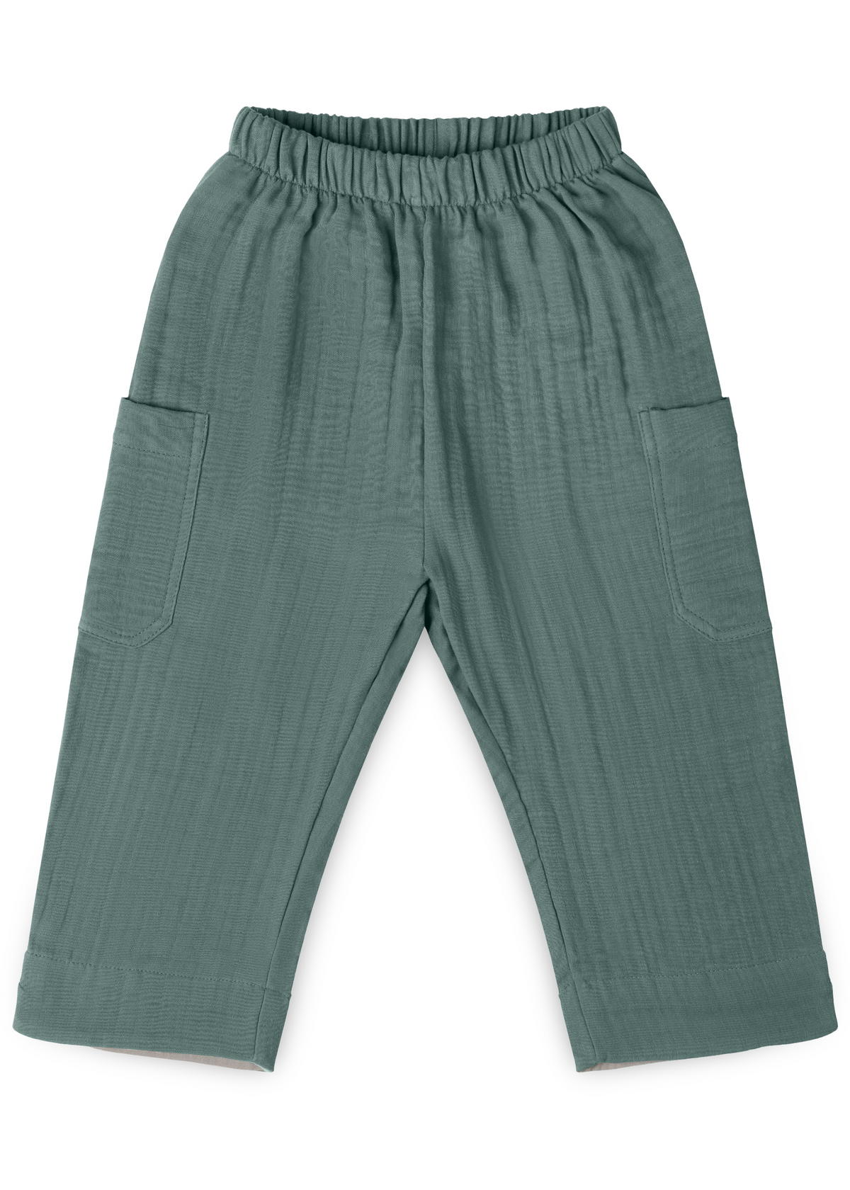 Mababu zweifarbige Musselin-Hose aus Bio-Baumwolle – Bild 17