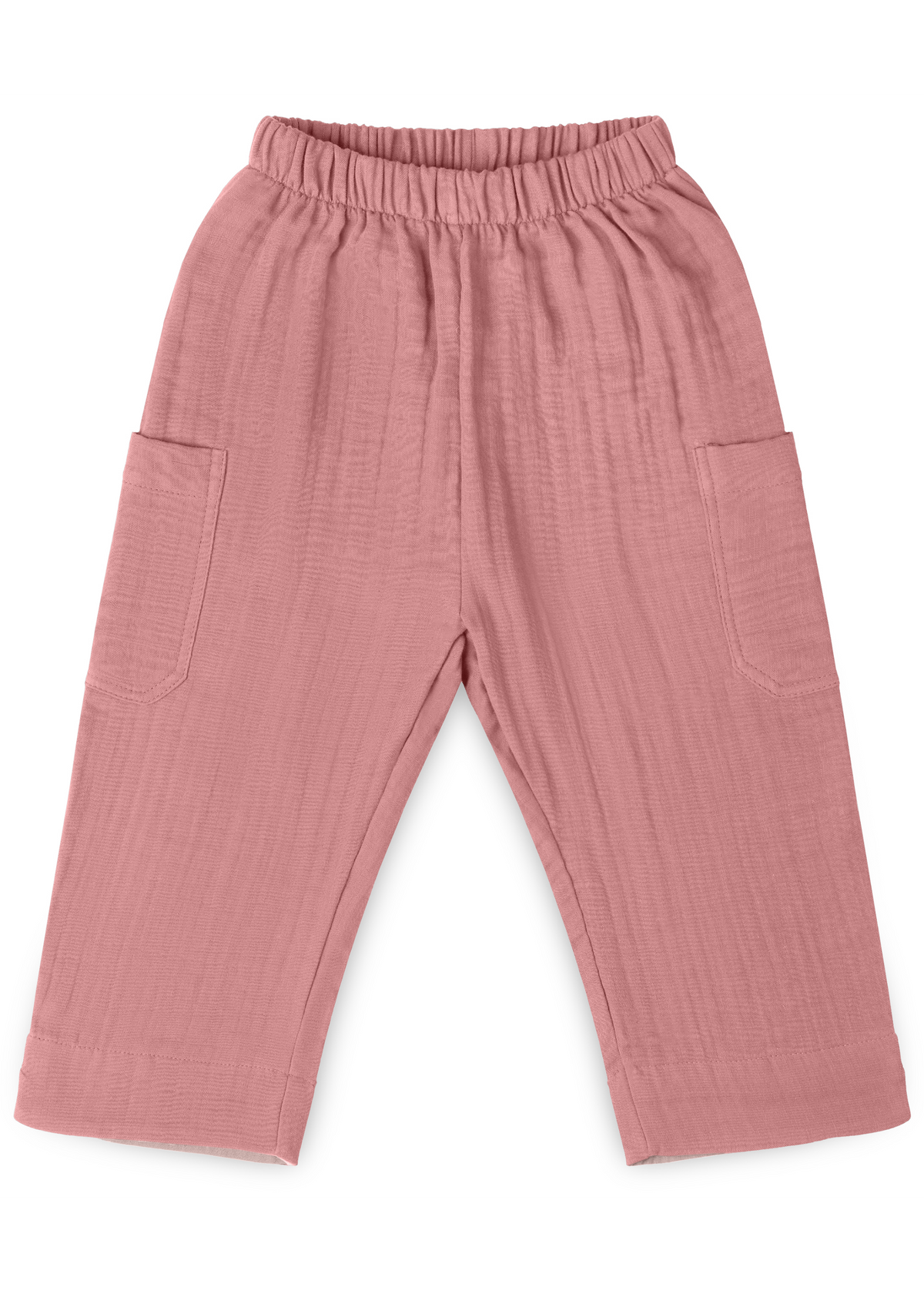 Mababu zweifarbige Musselin-Hose aus Bio-Baumwolle – Bild 12